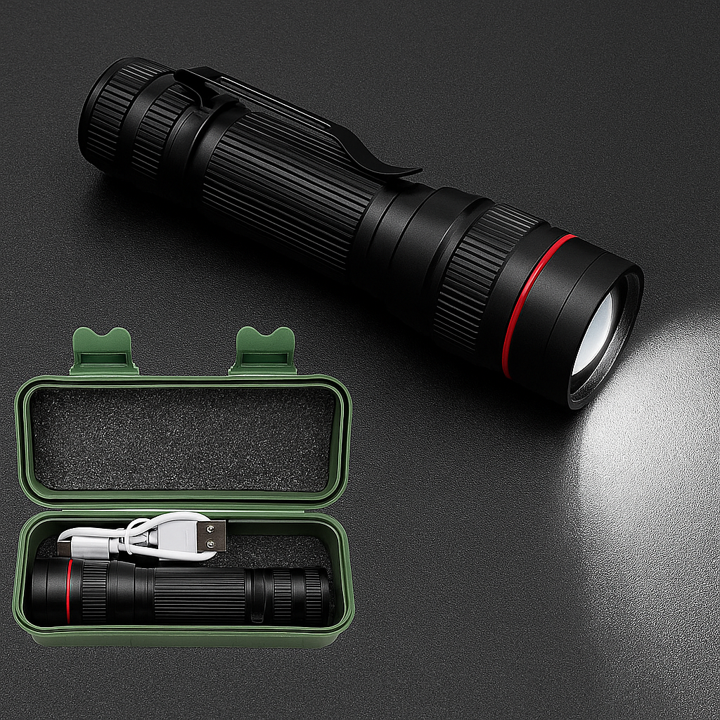 🔦 Lampe de Poche à Lumière Puissante – Éclairez comme jamais auparavant-UFB