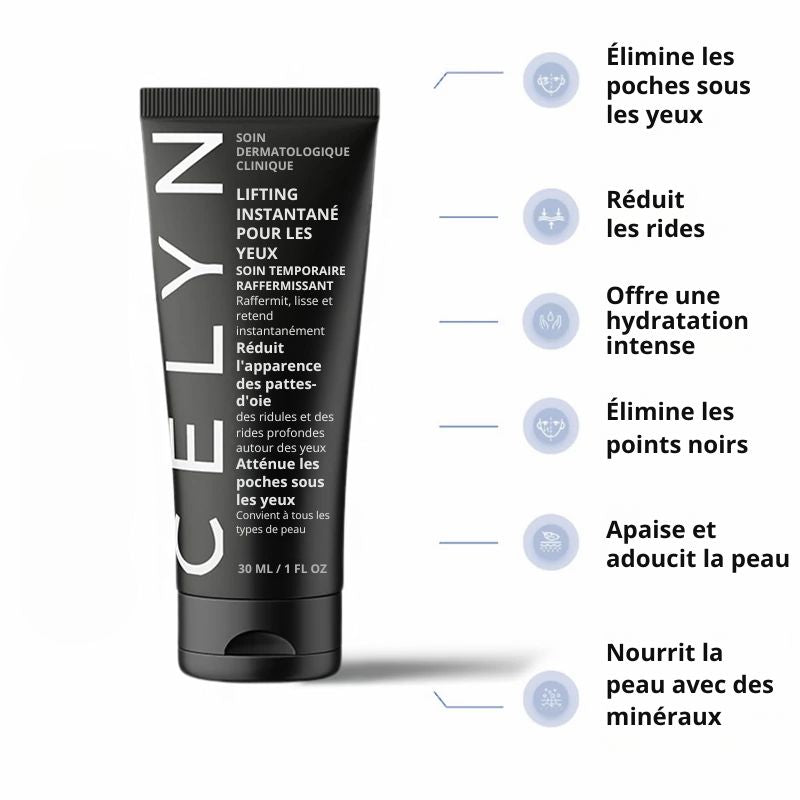 ✨ Crème Anti-Cernes & Rides Instantanée – Regard Jeune en 90 Secondes ✨