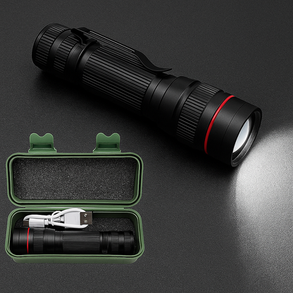 🔦 Lampe de Poche à Lumière Puissante – Éclairez comme jamais auparavant-UN