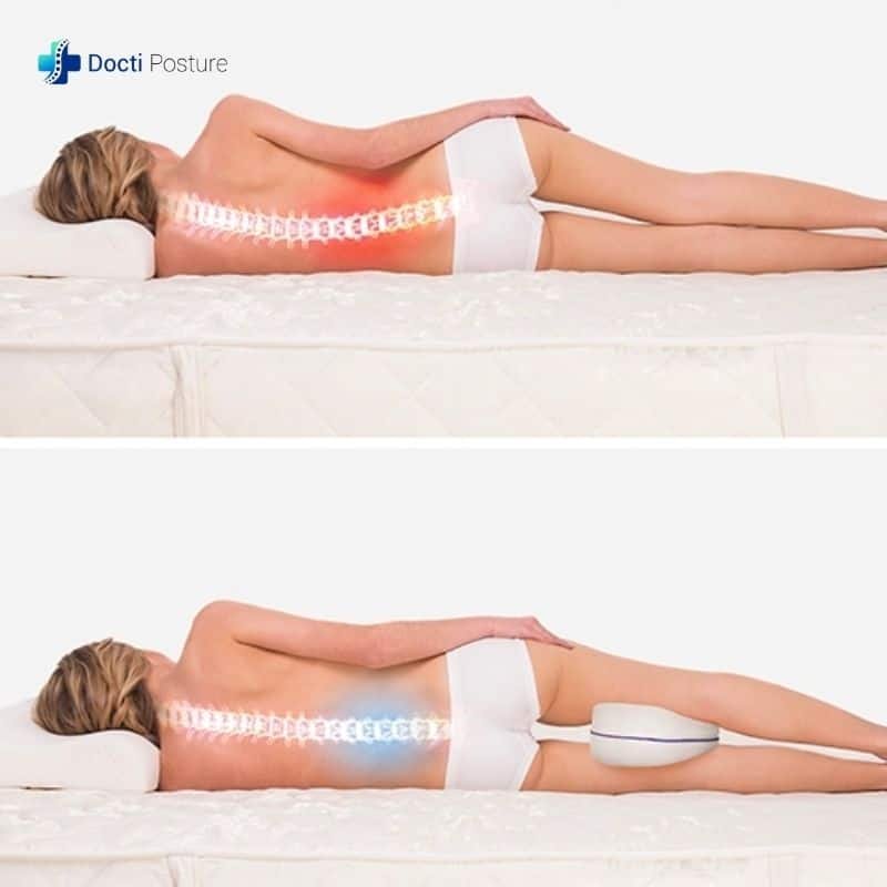 Coussin orthopédique pour genoux